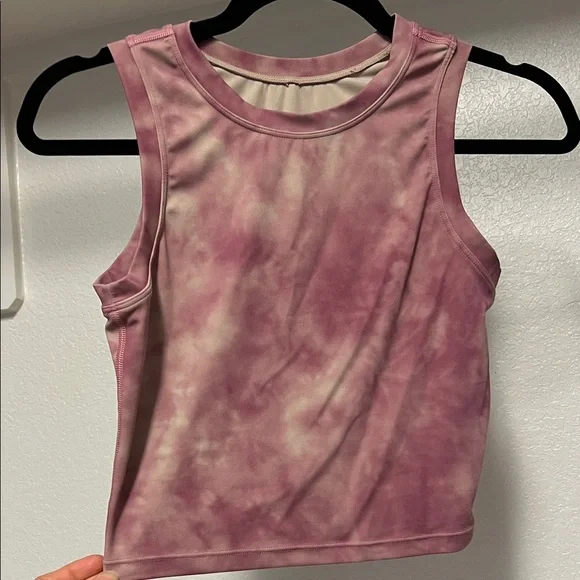 Paragon Fitwear Pink Tie-Dye Tank Top - Picture 1 of 2